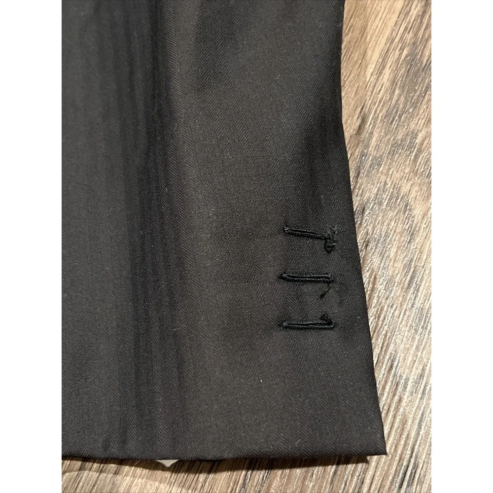 Brioni Super 150s Parlamento Size 48L In Black Brownish Made In Italy READ NOTES